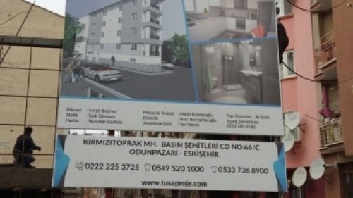 Kırmızıtoprak Mh. Dar Sk. Konut Projesi